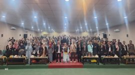 Program Magister Pascasarjana Universitas Almuslim Bireuen, gelar kuliah tamu Internasional di ruang Creatif Center Gedung Aula MA Jangka Umuslim, Sabtu (12/9).