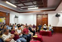 Rapat koordinasi membahas kegiatan memperingati HUT ke-27 Kabupaten Bireuen di Opprom Pendopo Bupati Bireuen, Selasa (22/9).