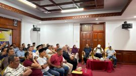 Rapat koordinasi membahas kegiatan memperingati HUT ke-27 Kabupaten Bireuen di Opprom Pendopo Bupati Bireuen, Selasa (22/9).