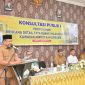 Bupati Bireuen, Ir H Mukhlis, ST menyampaikan sambutannya, di Opprom Setdakab, Selasa (2/9) pagi.
