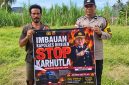 Personel Polsek Peusangan sosialisasi pencegahan terjadinya Karhutla, Minggu (13/9).