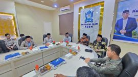 Sesditjen Pendis Kementerian Agama, Prof Dr M Arskal Salim GP MAg berkunjung ke kampus
Universitas Islam Aceh (UIA) Paya Lipah, Peusangan, Kabupaten Bireuen, Jumat (25/9).