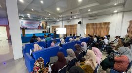 Rapat koordinasi awal semester di Kampus UIA Paya Lipah, Peusangan, Kabupaten Bireuen, Sabtu (5/9).