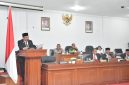 Bupati Bireuen, Ir H Mukhlis, ST menyampaikan sambutannya, Rabu (30/9).