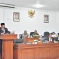 Bupati Bireuen, Ir H Mukhlis, ST menyampaikan sambutannya, Rabu (30/9).