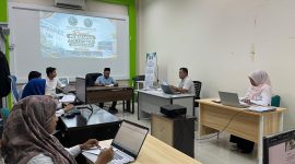 Fakultas Ekonomi Syariah UNIKI Bireuen gelar rapat menyangkut persiapan borang akreditasi prodi ekonomi syariah, Kamis  (1/10)