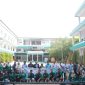 Rektor UNIKI Bireuen, Dr Zainuddin Iba, SE.,MM melepas mahasiswa peserta Program Mahasiswa Berdampak Aksara 2026 ke Kabupaten Aceh Tengah, Rabu (21/10).