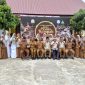 Tim penilai UKS Kabupaten Bireuen saat melakukan kunjungan penilaian ke SMK Negeri 1 Gandapura.