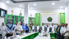 Umuslim Peusangan dengan University of Southern Mindanao (USM), Filipina melakukan penandatanganan 
MoU secara zommeting dari kampus masing-masing, Selasa (13/9).