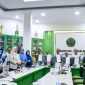 Umuslim Peusangan dengan University of Southern Mindanao (USM), Filipina melakukan penandatanganan 
MoU secara zommeting dari kampus masing-masing, Selasa (13/9).