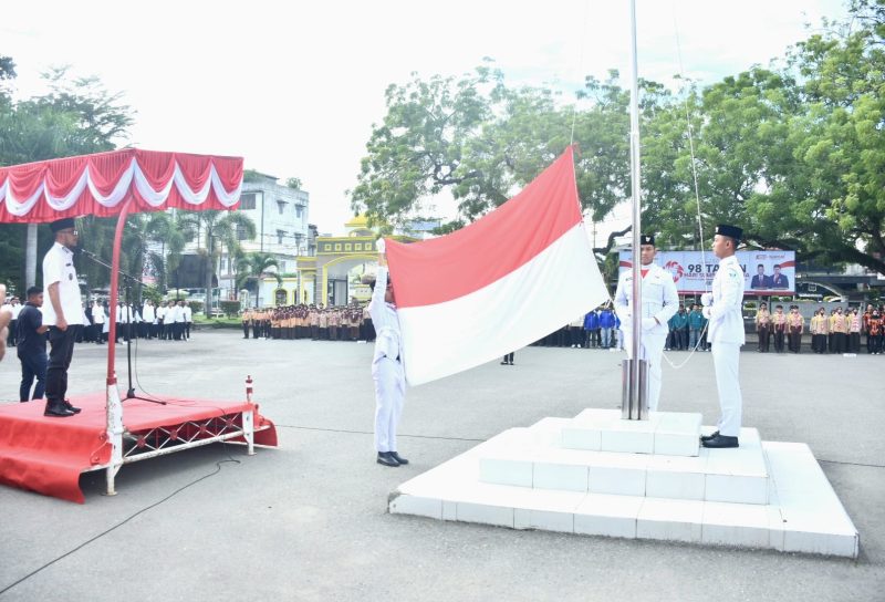 Wabup Bireuen mempimpin upacara sumpah pemuda